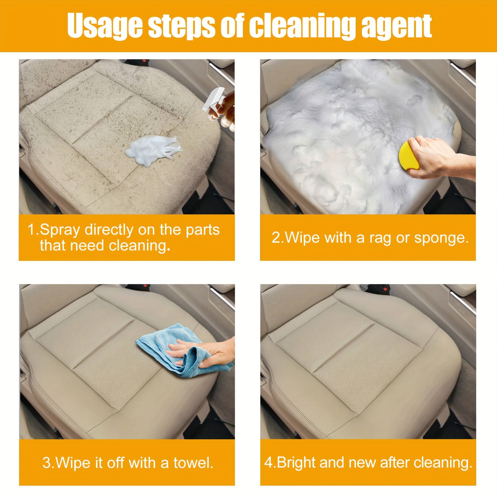 Multifunctional Foam Cleaner C - Leather Cleaner Interior ulasan dan harga