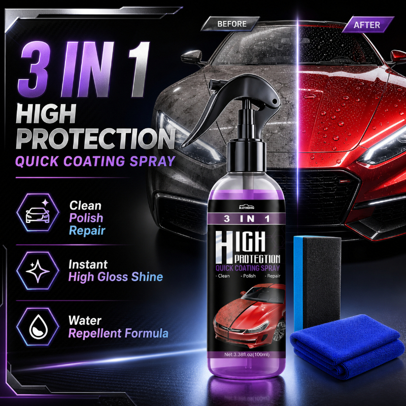 3 IN 1 Car Ceramic Coating Spr - Car Wax Ceramic Coating ulasan dan harga