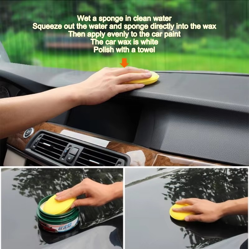Car Detailing Care Tool Grey 1 - Wax Applicator Pad ulasan dan harga