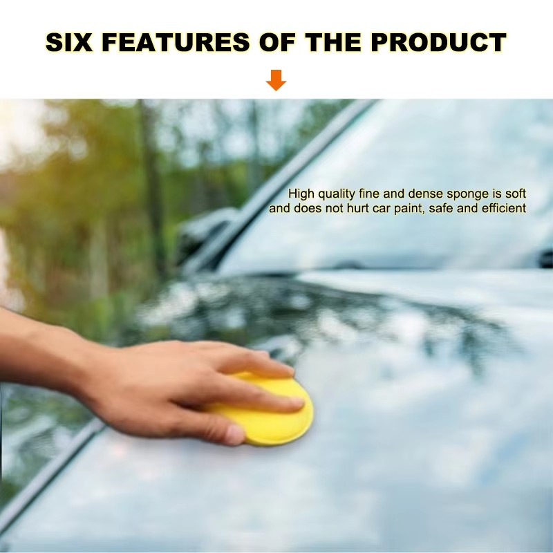 Car Detailing Care Tool Grey 1 - Wax Applicator Pad ulasan dan harga