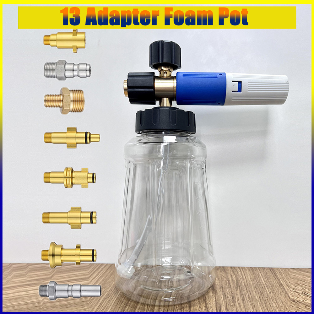 Varies Adapters Transparent Fo - Pressure Washer Foam Gun ulasan dan harga