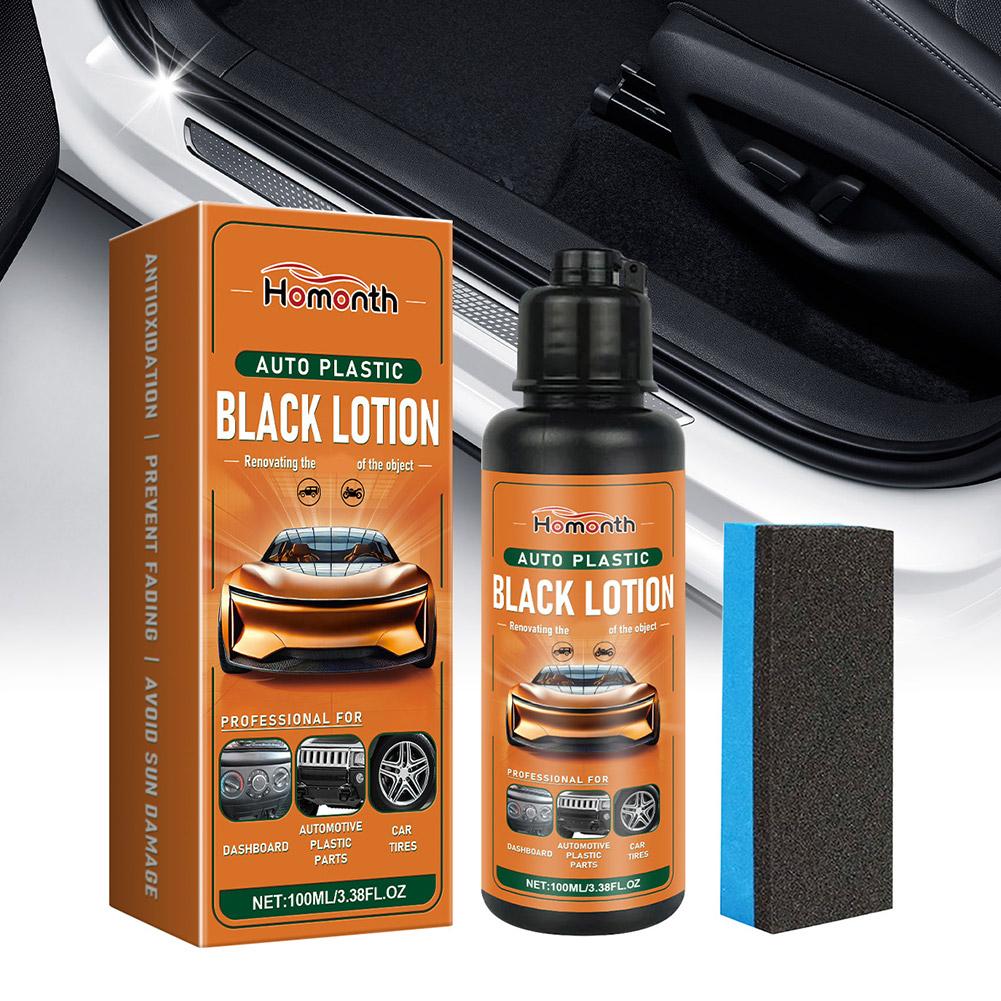 100ml Auto Plastic Black Lotio - Trim Restorer Plastic ulasan dan harga