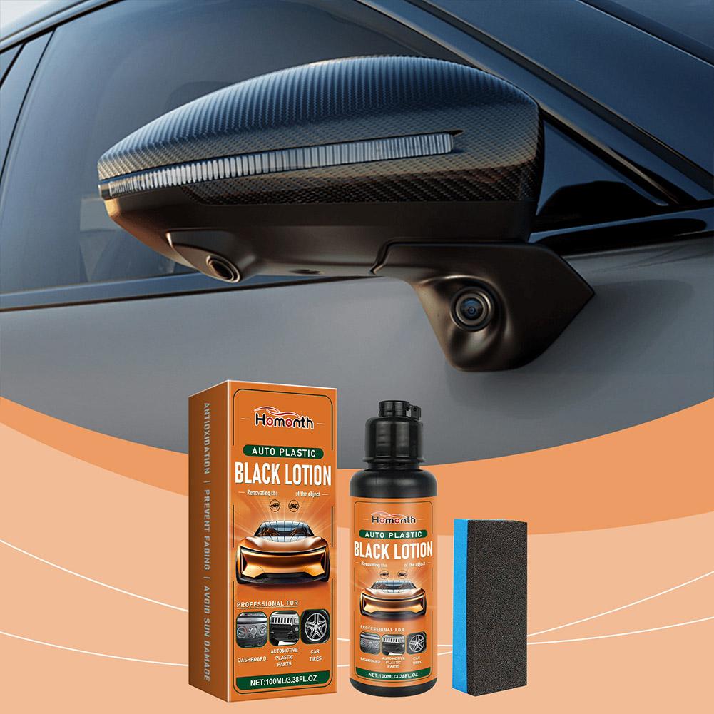 100ml Auto Plastic Black Lotio - Trim Restorer Plastic ulasan dan harga