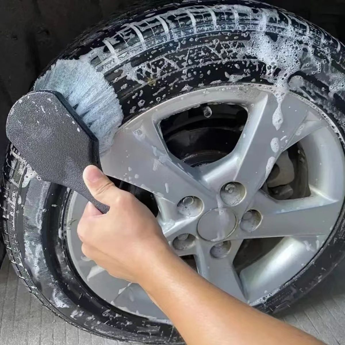 Car Wheel Cleaning Brush Detai - Detailing Brush Set ulasan dan harga