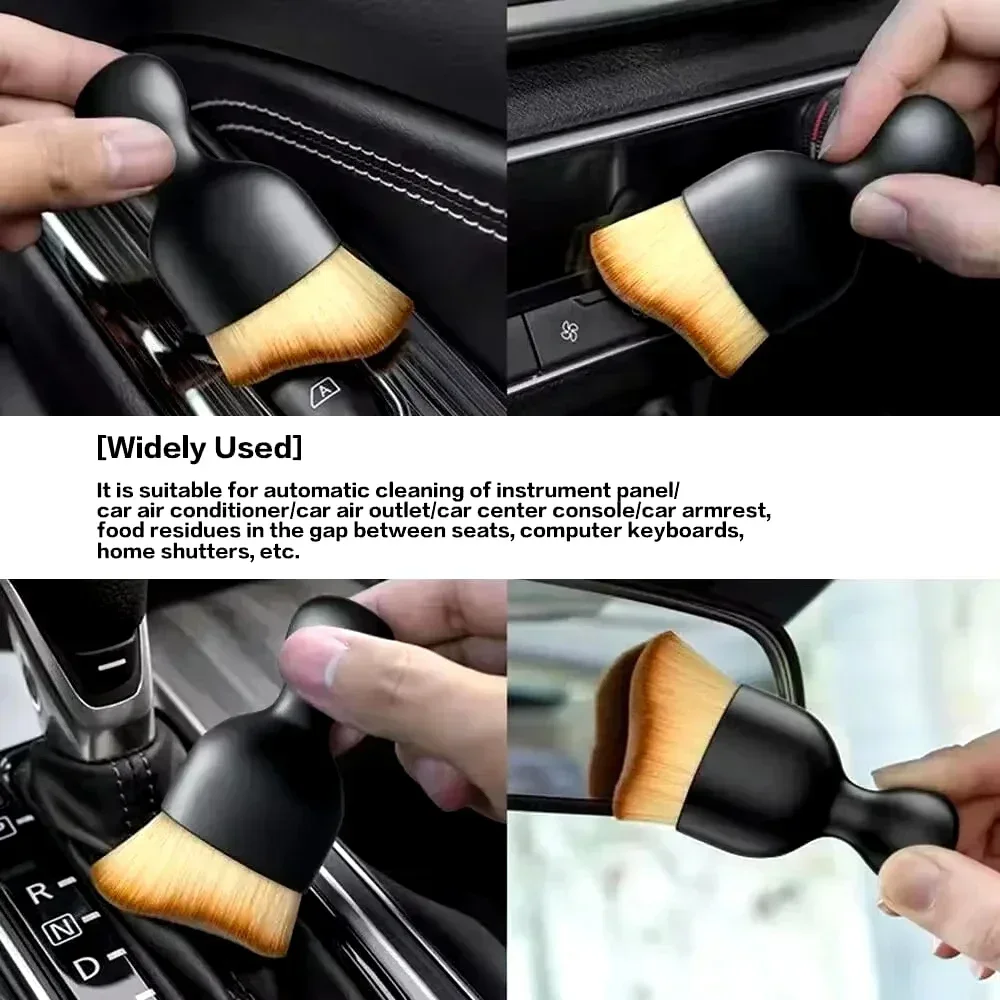 1/4PCS  Car Interior Cleaning  - Car Cleaning Brush ulasan dan harga