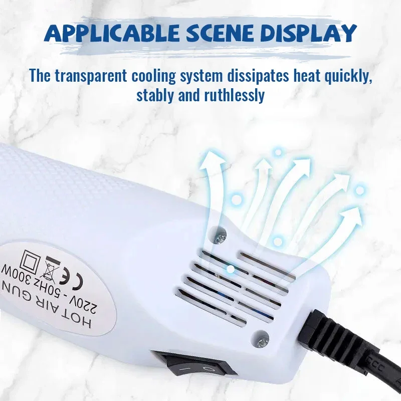 Hot Air Gun 220V Soldering Tem - Dryer Car Blower ulasan dan harga