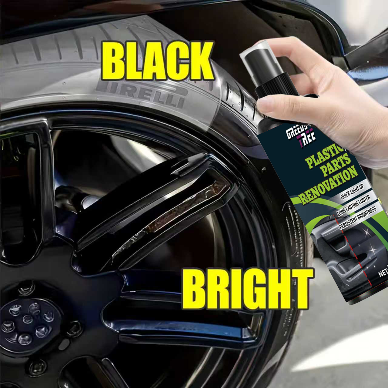 Tire Shine & Plastic Repair Pa - Trim Restorer Plastic ulasan dan harga
