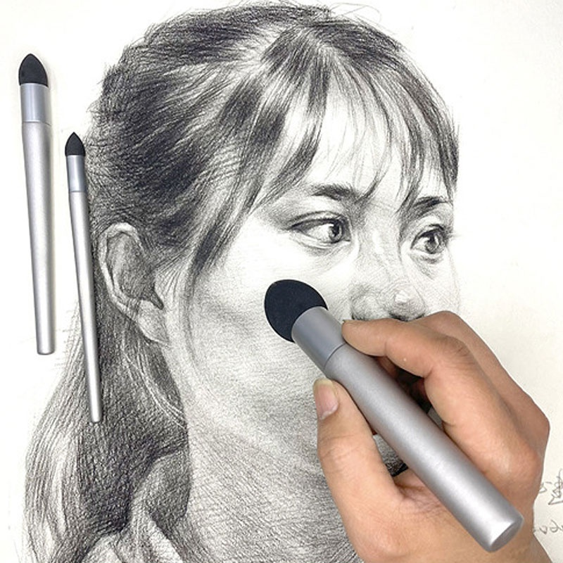 3Pcs Sketch Pen Brush Sponge W - Detailing Brush Set ulasan dan harga