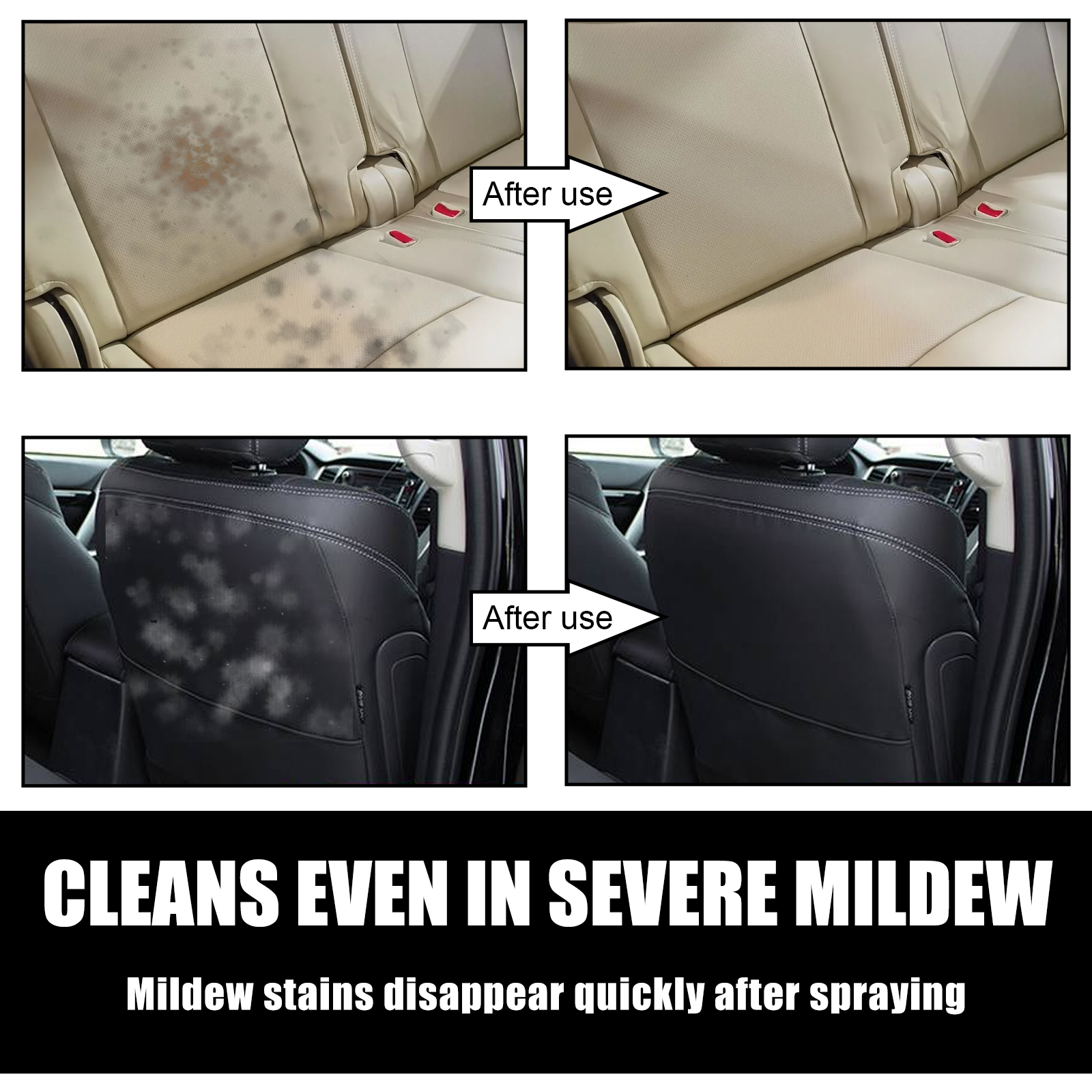 Car Mildew Remover Spray Multi - Seat Cleaner Fabric ulasan dan harga