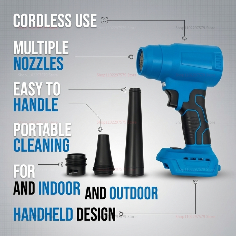 Brushless Turbojet Fan Cordles - Dryer Car Blower ulasan dan harga