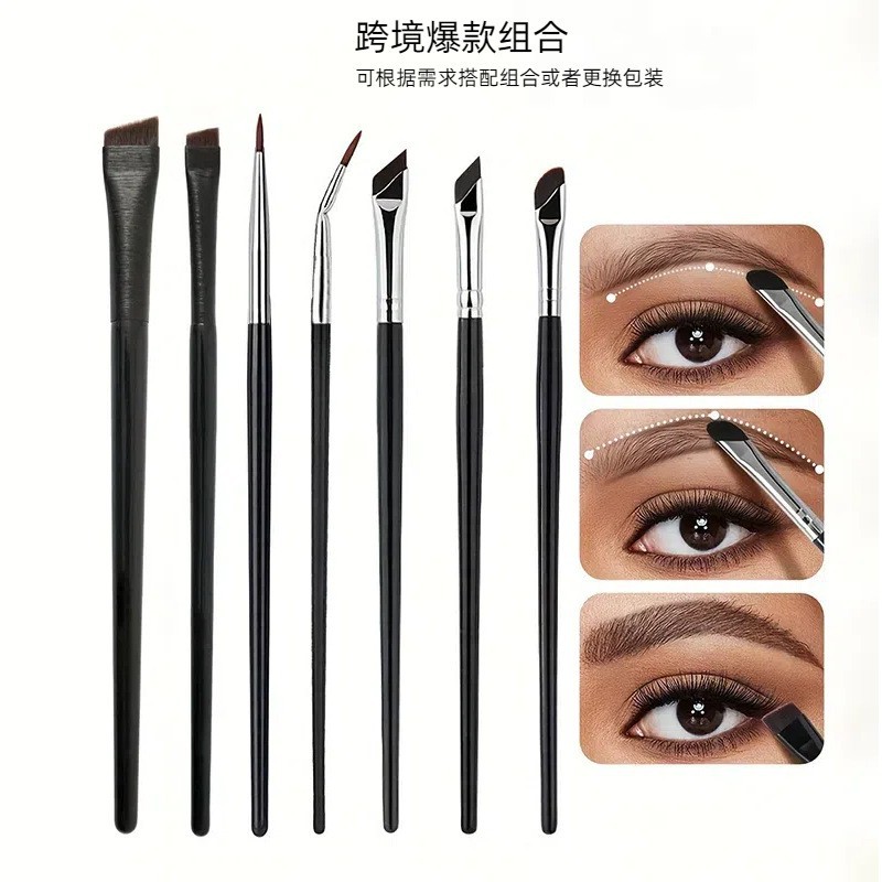 8 makeup brush set sickle eyel - Detailing Brush Set ulasan dan harga